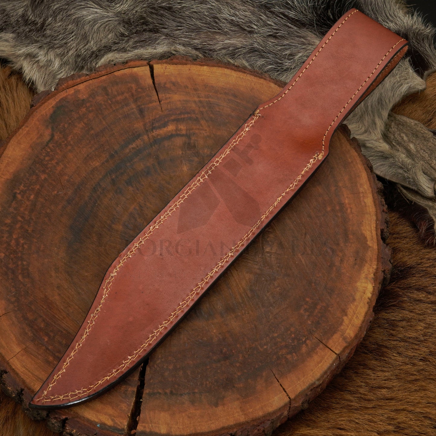 Wild West Warrior: Bowie Knife - Handmade D2 Bowie Knife Steel Hunting Fix Blade - Stag Antler & Wood Handle