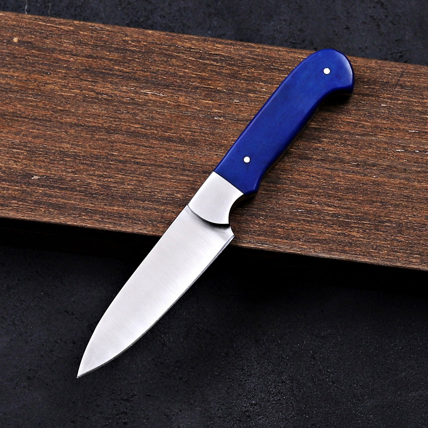 The Waters Chef Knife Set – Premium 5-Piece D2 Steel Kitchen Knife Set with Bone Handles & Folding Leather Sheath