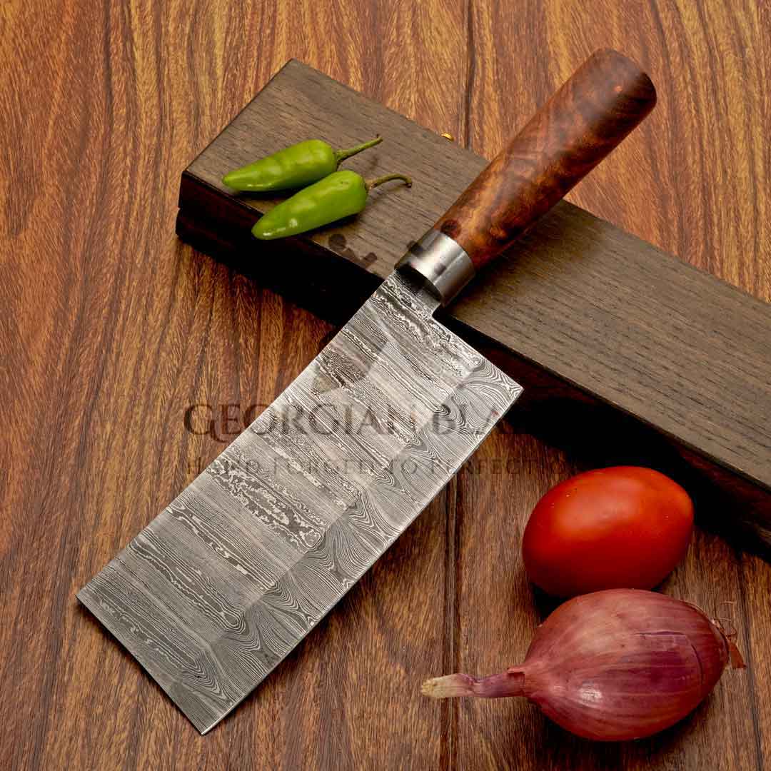 Majestic Forge Damascus Chef Knife Set - Precision-Crafted Elegance for the Modern Culinary Artist