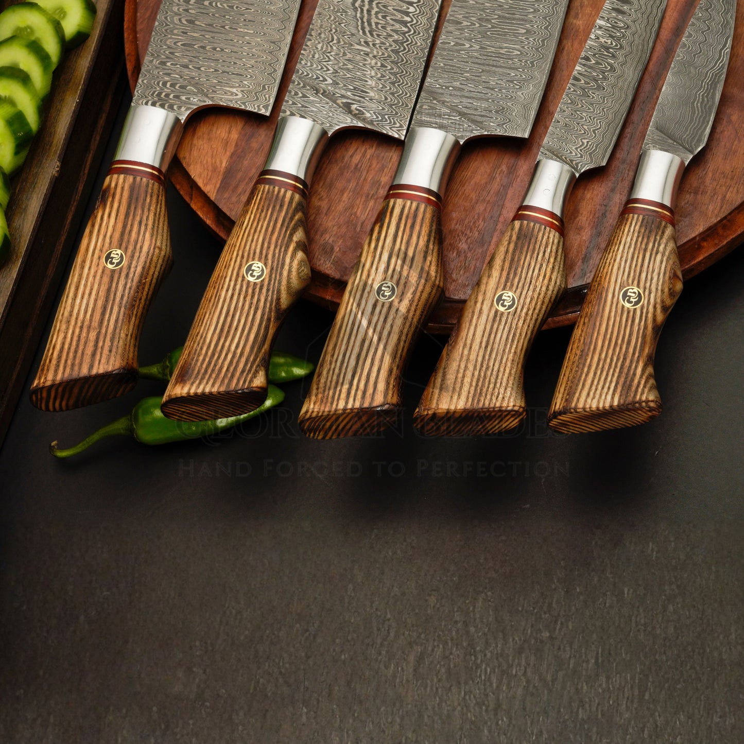 Damascus Heirloom Series: Signature Chef Collection