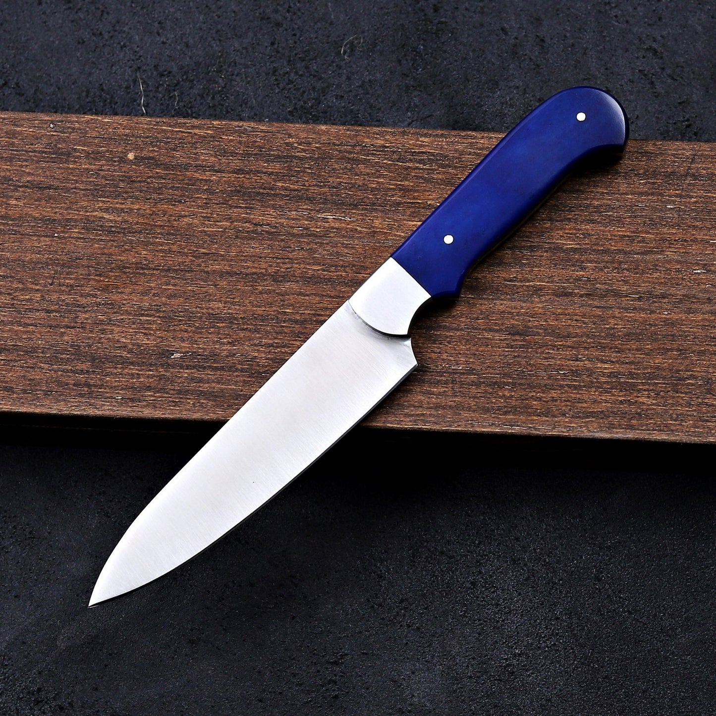 The Waters Chef Knife Set – Premium 5-Piece D2 Steel Kitchen Knife Set with Bone Handles & Folding Leather Sheath